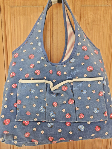 Billy bag lady bug - bag, denim