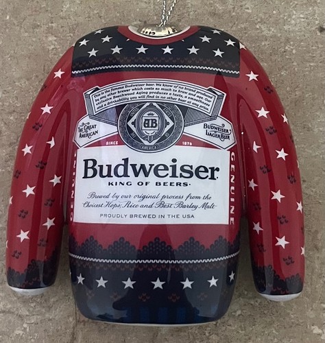 Budweiser ugly sweater - ugly,
