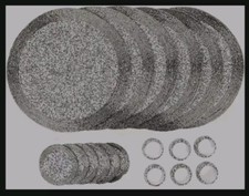 Handcrafted Glass Beaded Round