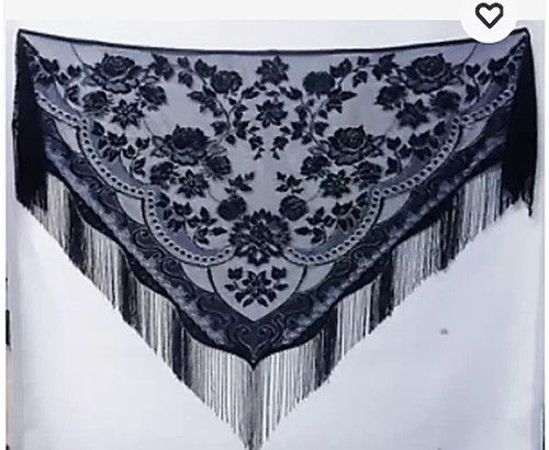 Heritage lace shawl wrap - heritage,