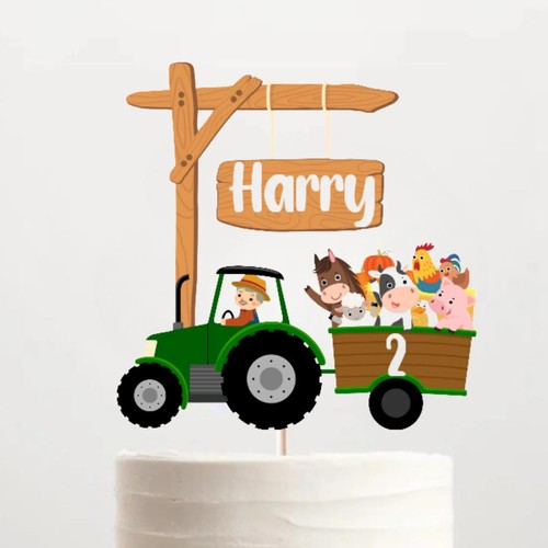 Farm animals birthday - farm,