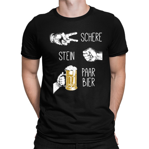 Scissors stone pair beer mens - scissors,