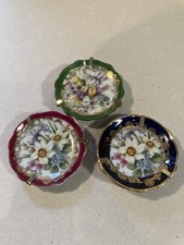 Set Of Three Limoges Miniature