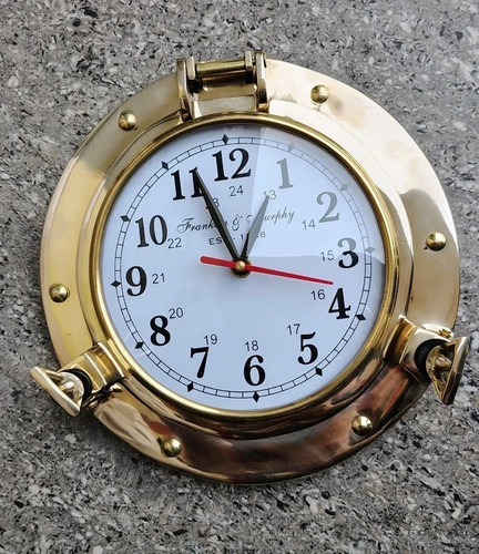 Porthole wall clock - porthole,