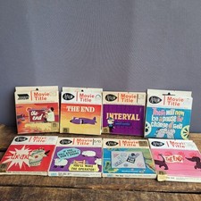 Arrow Animated Movie Scene 8mm Home Movie Film Strip - X10 Job Lot Film Editing 