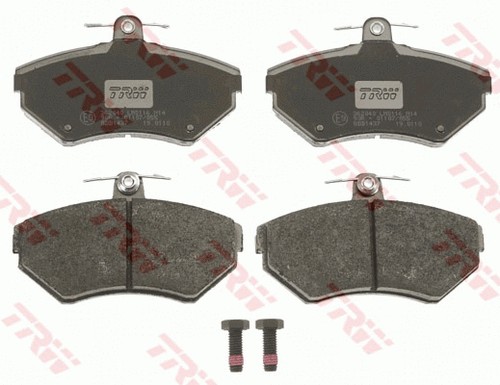 Front brake pad set - set, disc