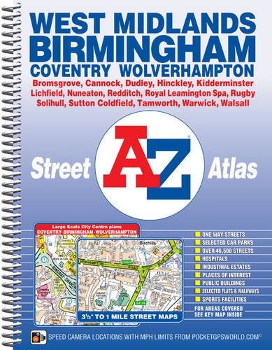 West midlands street atlas - west,