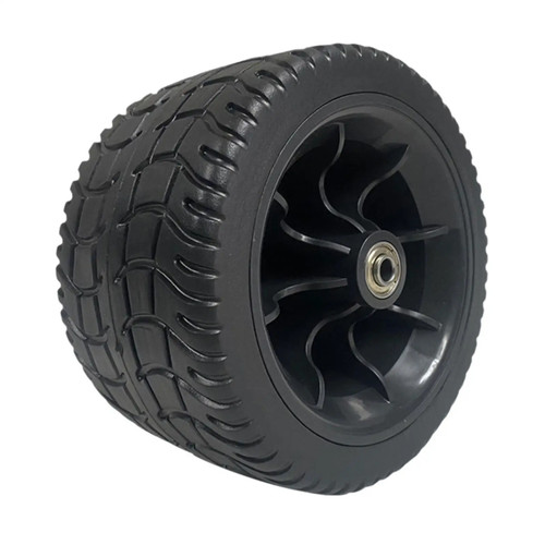 Wide trolley solid wheel - wide,