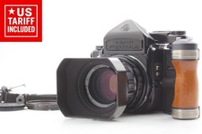 【N MINT+++ w/ Hood Grip】 Pentax 6x7 TTL M-Up Body + 105mm f/2.4 Lens From...
