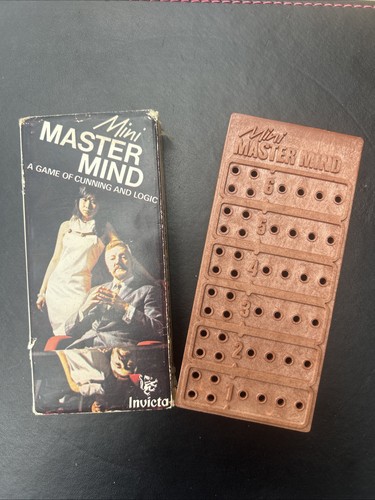 Vintage mini mastermind game - vintage,