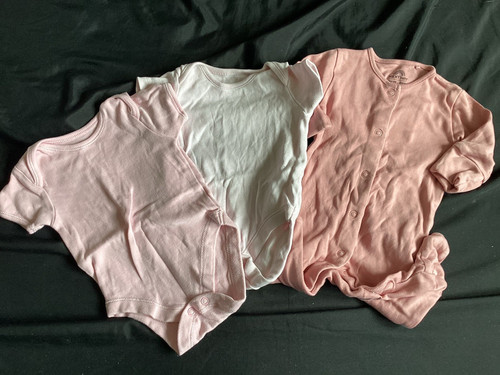 Newborn 3pc cotton - 3pc, jersey