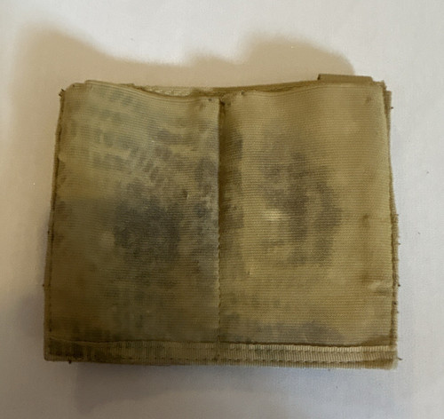 Tan military molle belt pouch - belt,