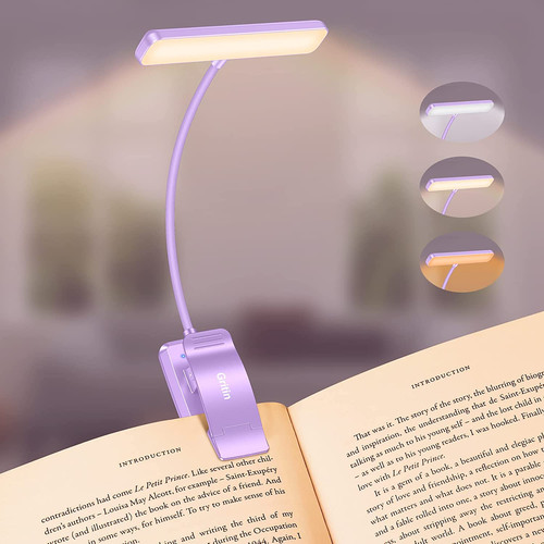 Led rechargeable book light - led,