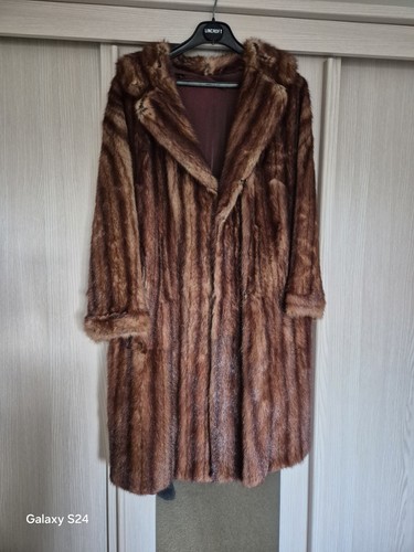 Vintage musquash fur coat - vintage,