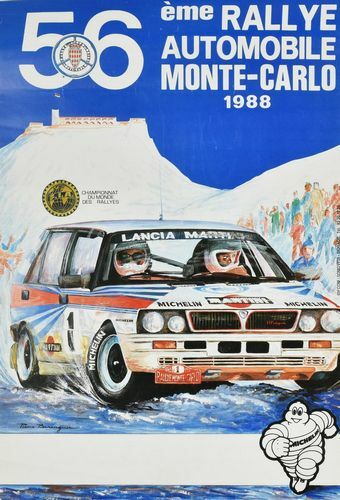 Vintage 1988 monte carlo rally - 1988,