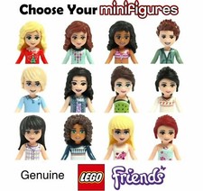 LEGO FRIENDS Minifigures Emma, Stephanie, Mia, Andrea, Olivia VGC FREE POST UK