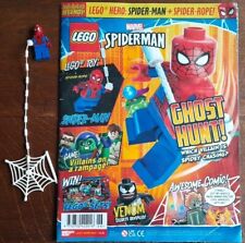 Lego Superhero Legends magazine Marvel Spider-Man First Edition With Minifigure 
