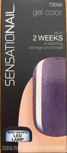 Sensationail gel colour nail - colour,