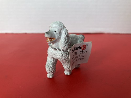 Schleich 16305a white poodle - white,