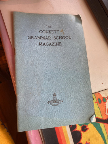 Vintage consett grammar school - grammar,
