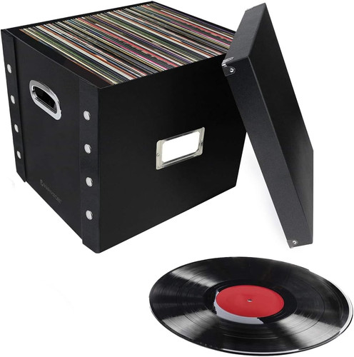 Vinyl record storage box 12 - record,