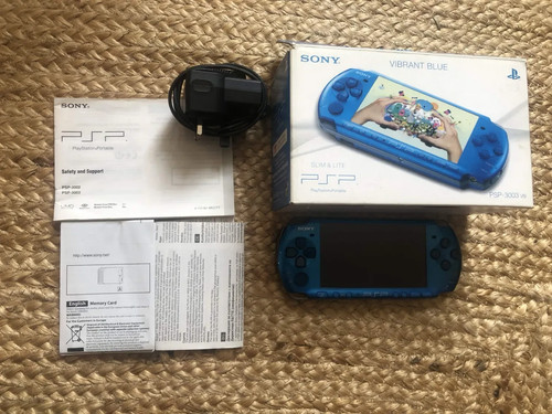 Sony psp 3003 vibrant blue - sony,