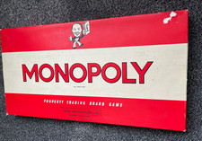 Vintage 1960's Monopoly Board