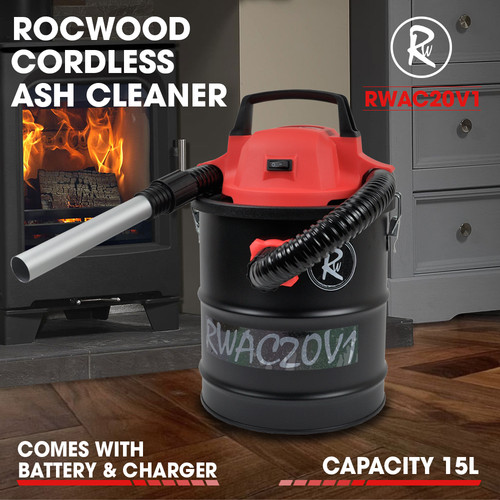Cordless ash vacuum cleaner - ash,