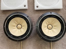 FOSTEX FE208EZ Full Range Speaker Units Pair USED ,Located in UK