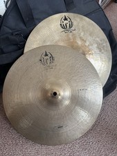 Pair Of Diril 14” Shiny Hi Hat Cymbals