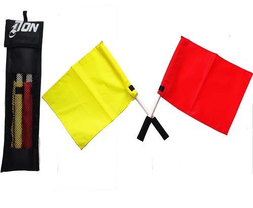 Football linesman flags with - football,