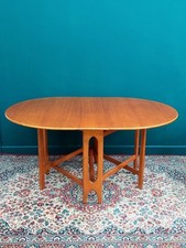 TEAK Drop Leaf Dining Table 'Jentique' Mid Century Vintage