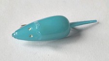 Art Deco Small Celluloid Mouse brooch 