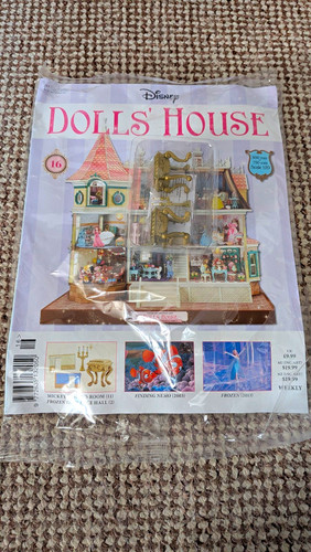 Disney dolls house - house, magazine