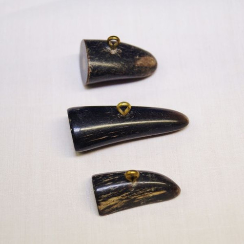 Horn button toggle duffle - button,