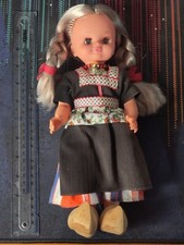 Sebino Doll wearing Dutch traditional dress Made In Italy vintage- 12"
