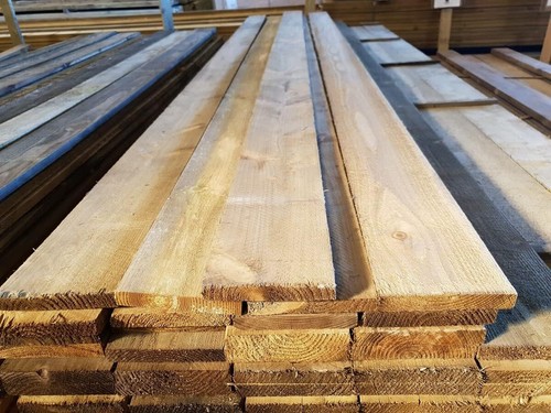 Wooden gravel board - wooden,