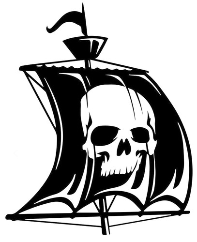 Large pirate ship - pirate, sail