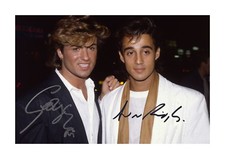 Wham 1 A4 reproduction signed picture photograph poster Choice of frame