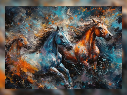 Galloping freedom dark - freedom:, cyan