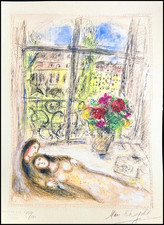 Marc Chagall Lithograph COA