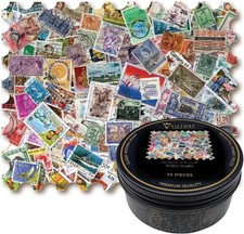 World Stamps Jigsaw Puzzle for