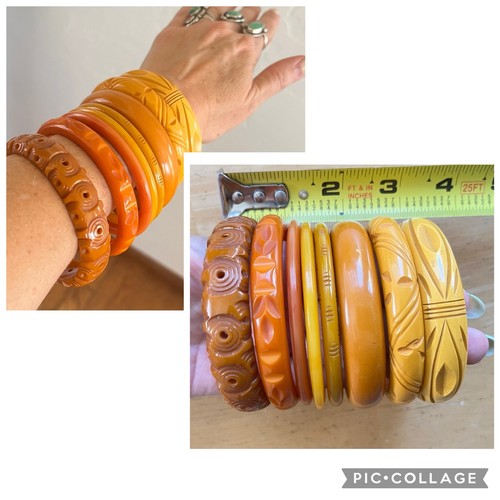 Stack carved butterscotch - stack,