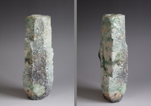 21cm shigaraki ware - 21cm/8.3", vase