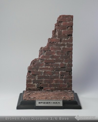 Broken wall battle damaged - broken,