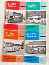 4 x Buses Illustrated - Nos