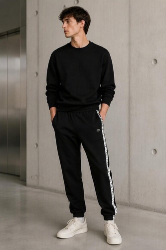 Lacoste men black signature - lacoste,