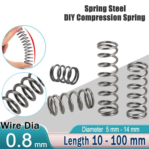 Spring steel 8mm wire - steel, 0.8mm