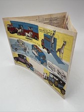 Rare 1965 Corgi Toys Interim Leaflet. Excellent Condition