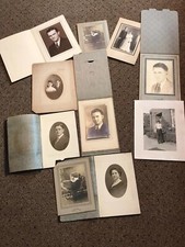 10 Various Old Vintage Black